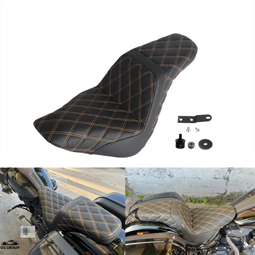 並行輸入品】 ドライブr Two Up シート ハーレー ソフテイル