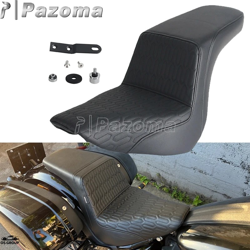 PAZOMA バイク フロント リア Two up シート ハーレー