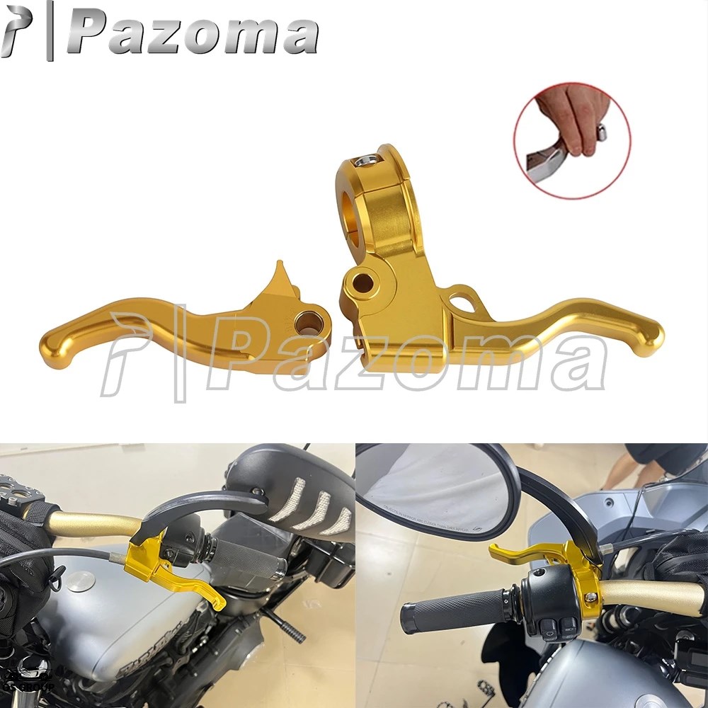 並行輸入品 バイク 左 右 ブレーキ レバー クラッチ ハーレー