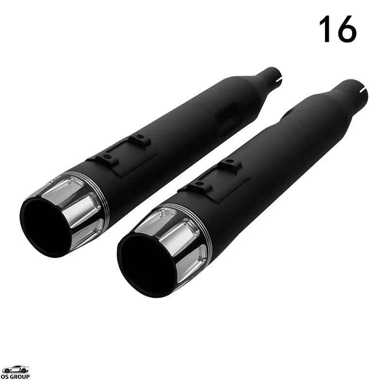 並行輸入品 バイク エキゾースト パイプ Sリップ-on マフラー ハーレー