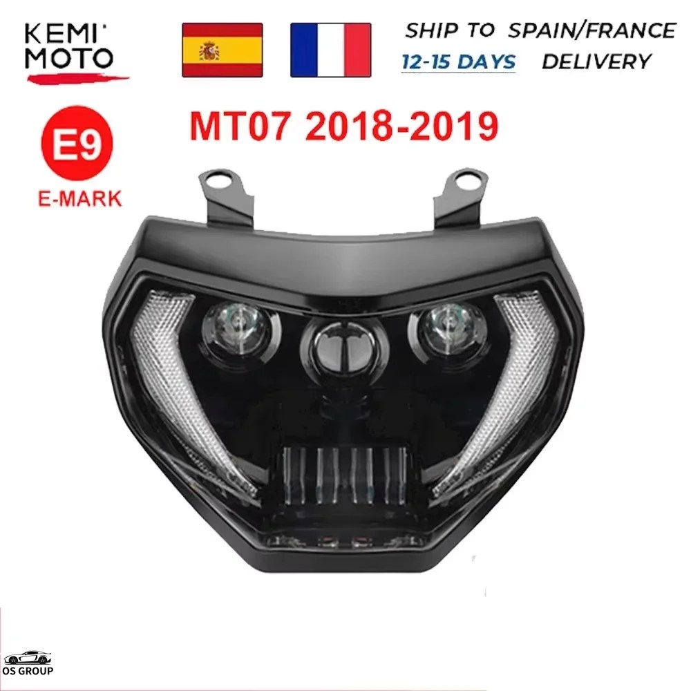 並行輸入品 MT09 ヘッドライト 2014年 -2016年 LED バイク アセンブリ