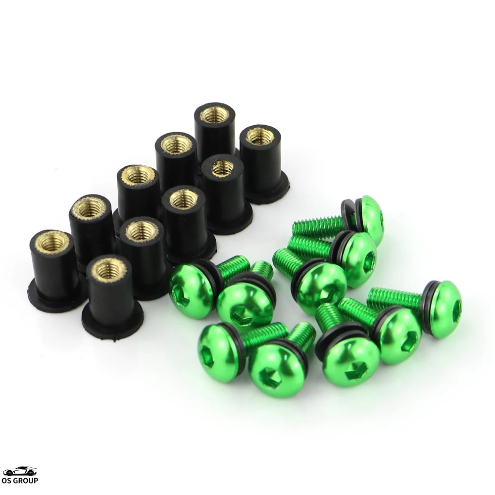並行輸入品 10 Pcs M5*16 風防スクリーン 風よけ 風防 ウインド