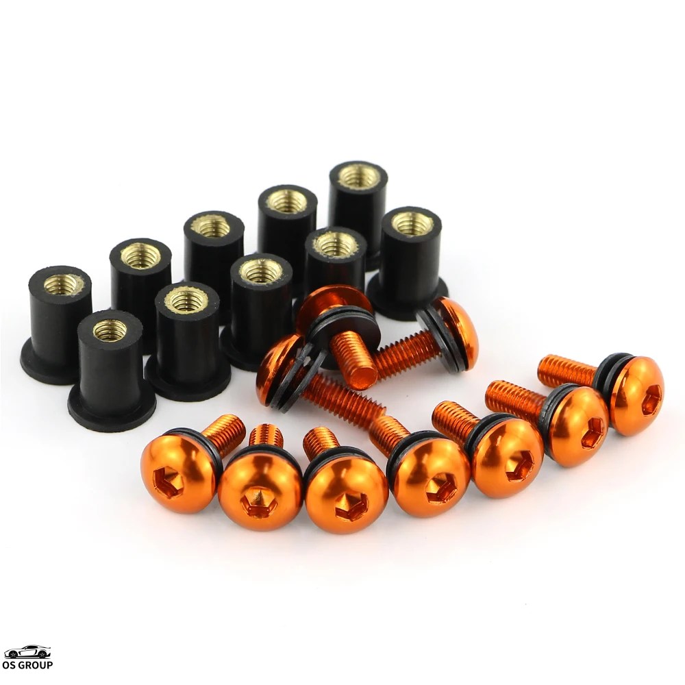 10 Pcs M5*16 風防スクリーン 風よけ 風防 ウインドシールド