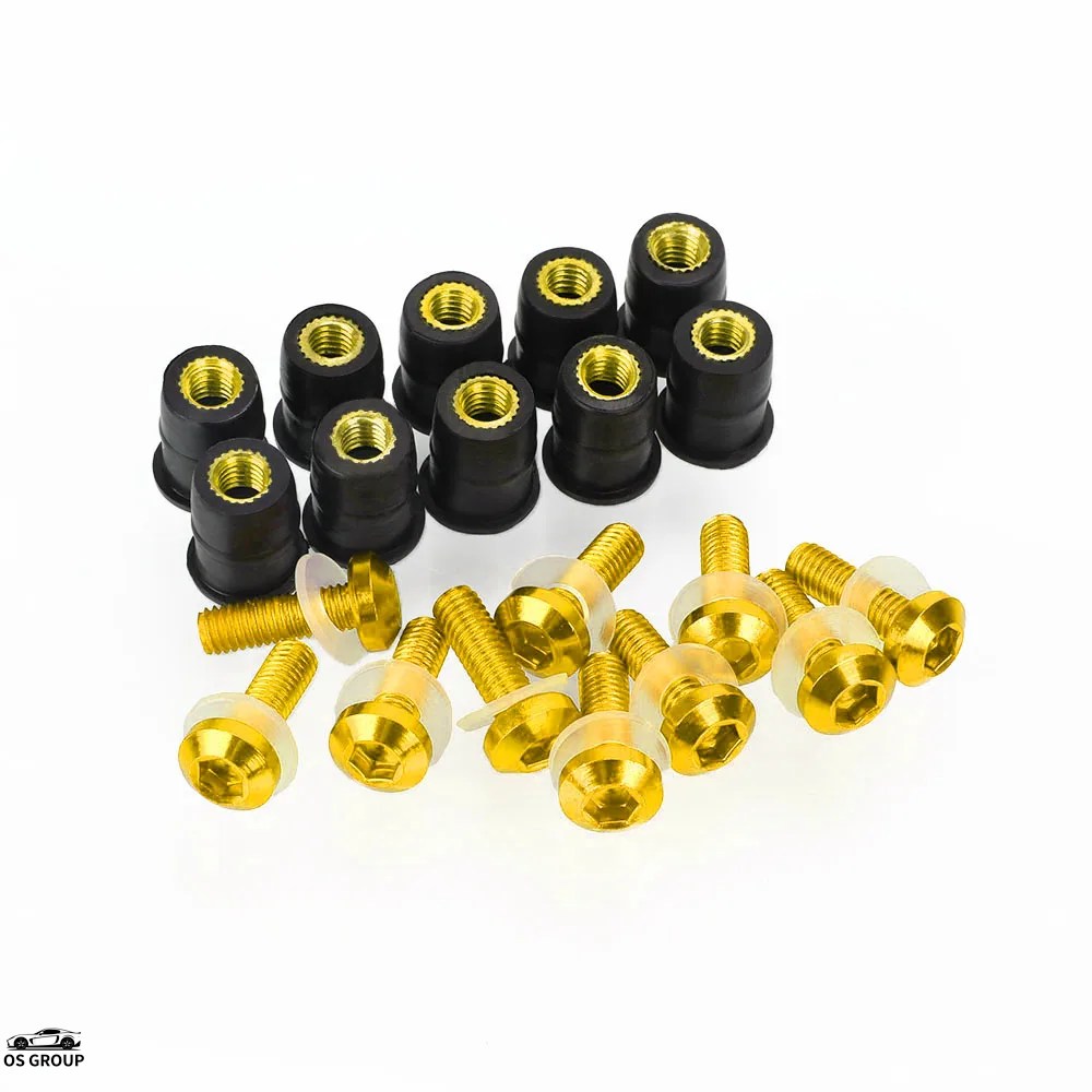 並行輸入品】 10P 風よけ 風防 ウインドシールド スクリュー Nut