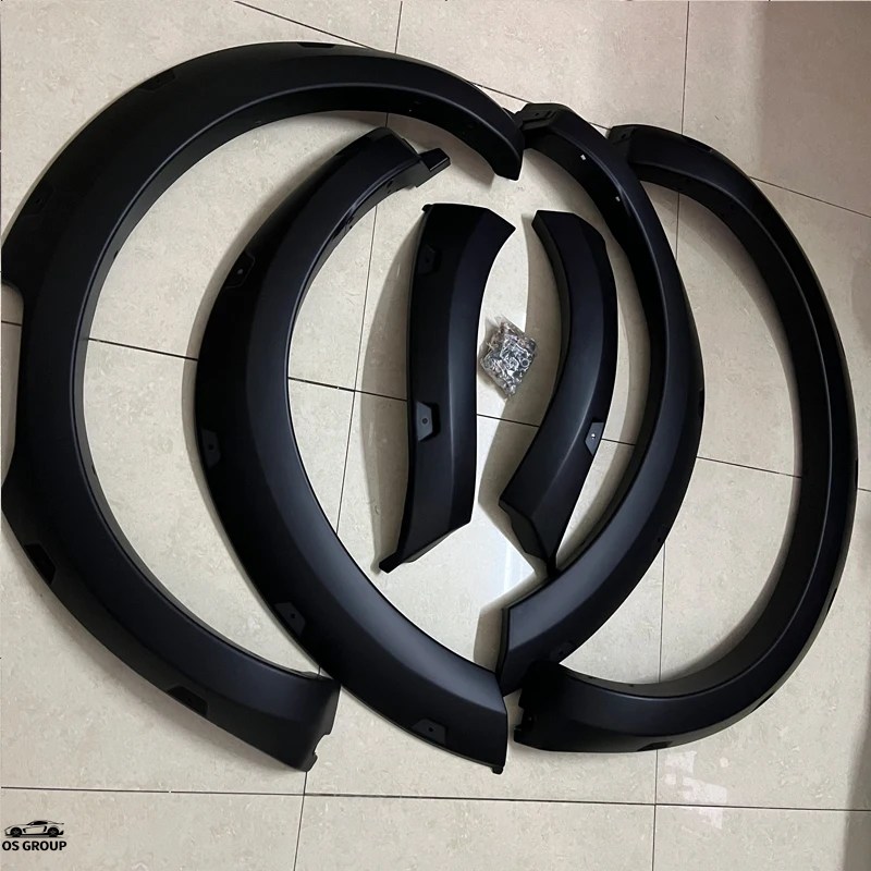 【並行輸入品】 5'' Slim フェンダー Flares ホイール Arches s ニッサン ナバラ NP300 フロントier 2021年 2022年 2023 泥除け 6P/セット カスタム パーツの画像