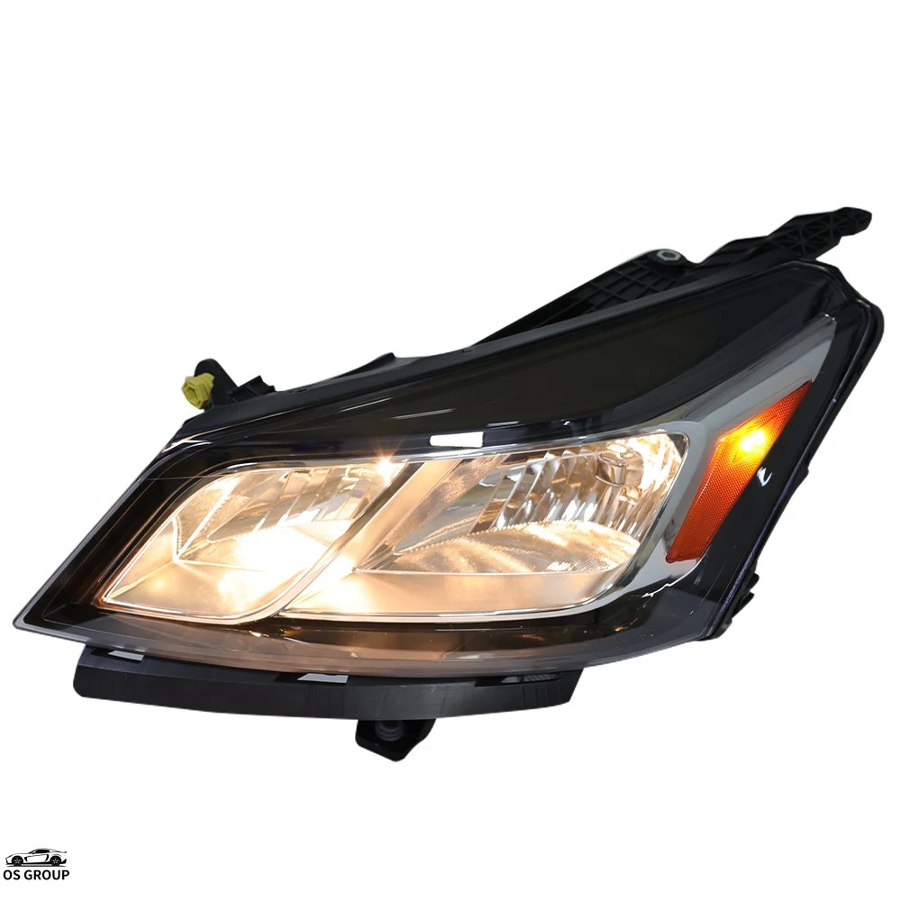 【並行輸入品】 ヘッドライト シボレー Traverse 2013年-2016年 2017年 フロント バンパー ヘッド ライト DRL ウィンカーs メッキ ヘッドライト 1pc カスタムの画像