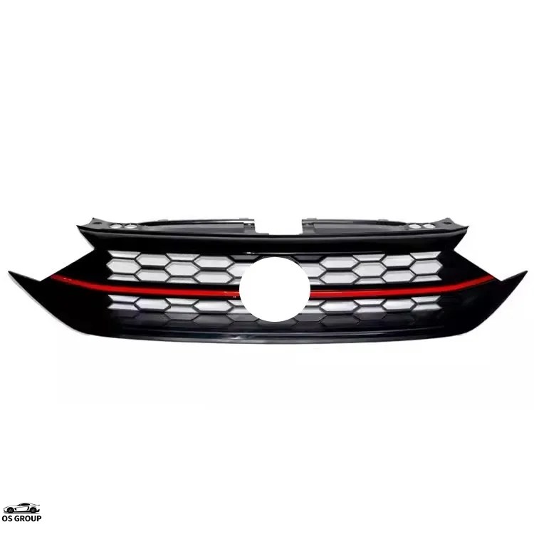 【並行輸入品】 キット グリル マスク ラジエーター グリル フロント バンパー ネット アセンブリ フォルクスワーゲン vw サギター ジェッタ GTI カスタム パーの画像