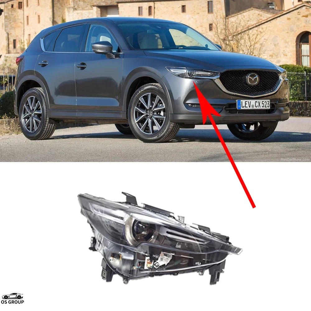 並行輸入品】 ヘッドライト アセンブリ マツダ CX-5 CX5 KF 2017年