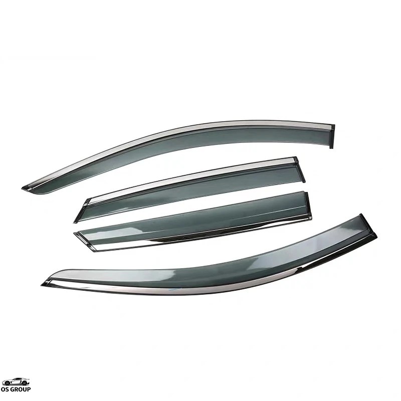 Déflecteurs De Vent Pour Nissan Navara D22/NP300 1997-2005 - Noir Fumé, PMMA, Adhésif Extérieur