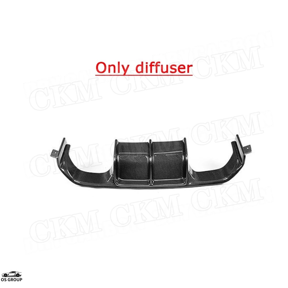 並行輸入品 カーボン リア バンパー リップ デュフューザー スポイラー BMW 3 4 シリーズ F80 M3 F82 F83 M4 2014年-2017年 V 3P カスタム パーツ_4