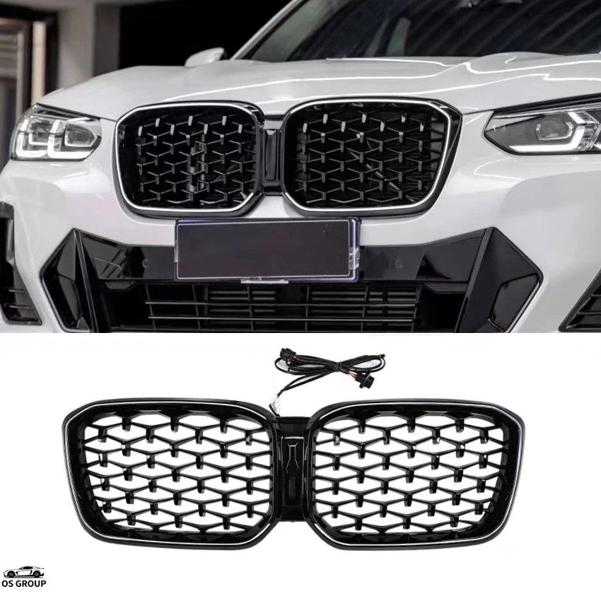 並行輸入品 流れる ライト luminous グリル BMW X3/X4 G01 G02 G08