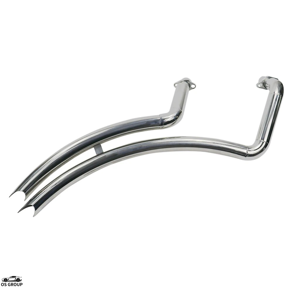 並行輸入品 バイク エキゾースト サイレンサー Slash Cut マフラー
