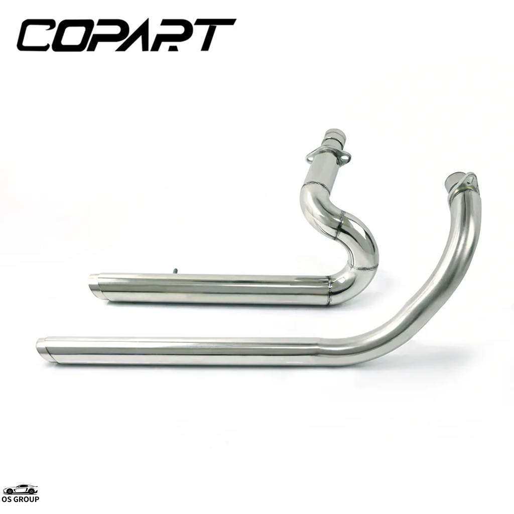 スティード400用 マフラー エキゾーストパイプ 並行輸入品 Full エキゾースト パイプ キット サイレンサーs マフラーs