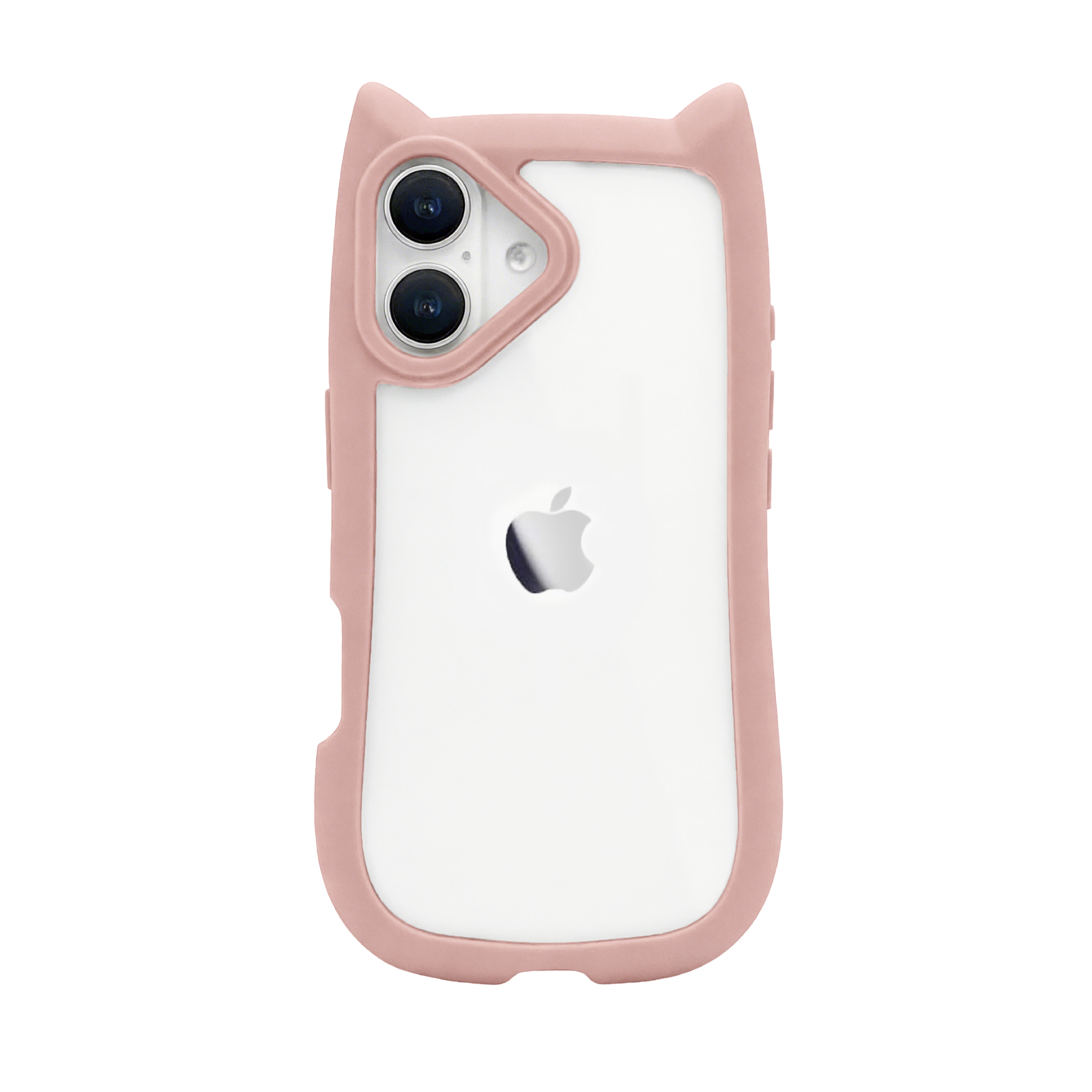 HanaRo iPhone17 ケース クリアケース 猫耳 ケース iPhone17Pro