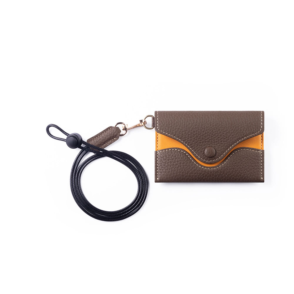 カードケース パスケース レディース メンズ 本革 革 ネックストラップ
