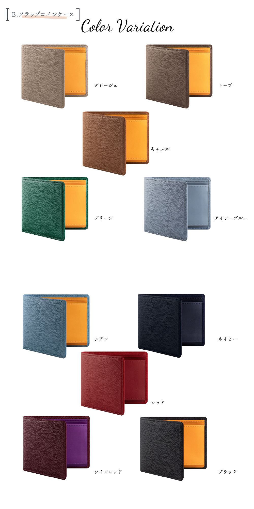 財布 レディース メンズ 二つ折り 本革 革 薄い 軽い ブランド ミニ