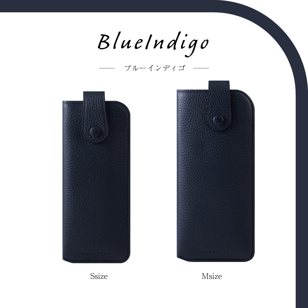 本革 サングラスケース メガネケース スリム ゆったり 眼鏡 シンプル