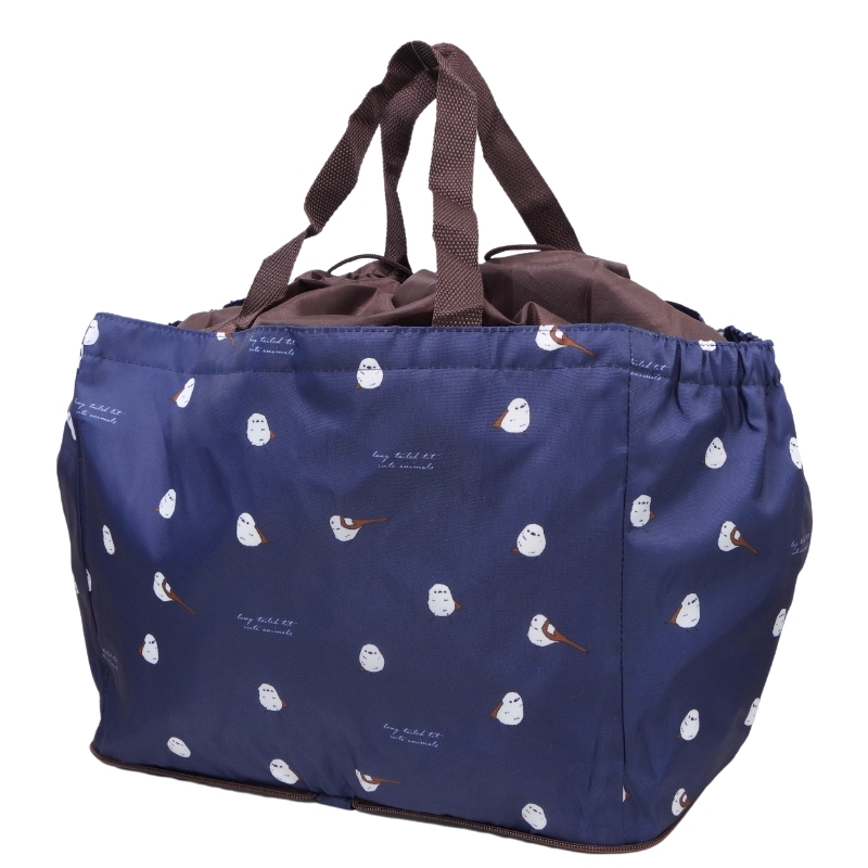 Aness アネス お買い物バッグ エコバッグ レジカゴにすっぽり入る