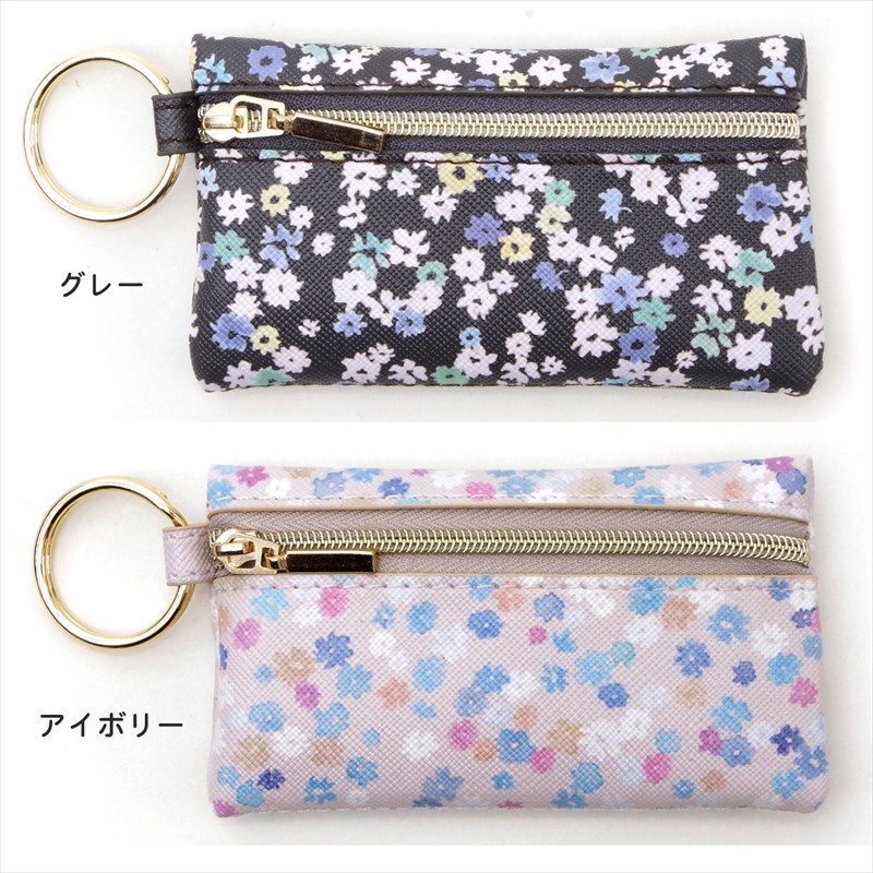 6 リング キー ケース☆フローラル プリント☆アイボリー☆ 公式】COACH – コーチ | 6 リング キー ケース・フローラル プリント