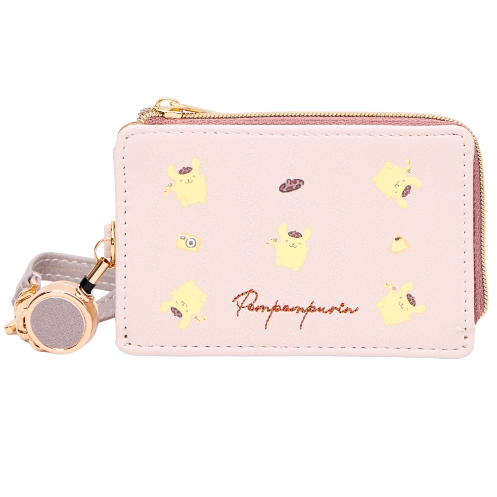 Flowering サンリオ リール付き パスケース ポケット付き シナモロール