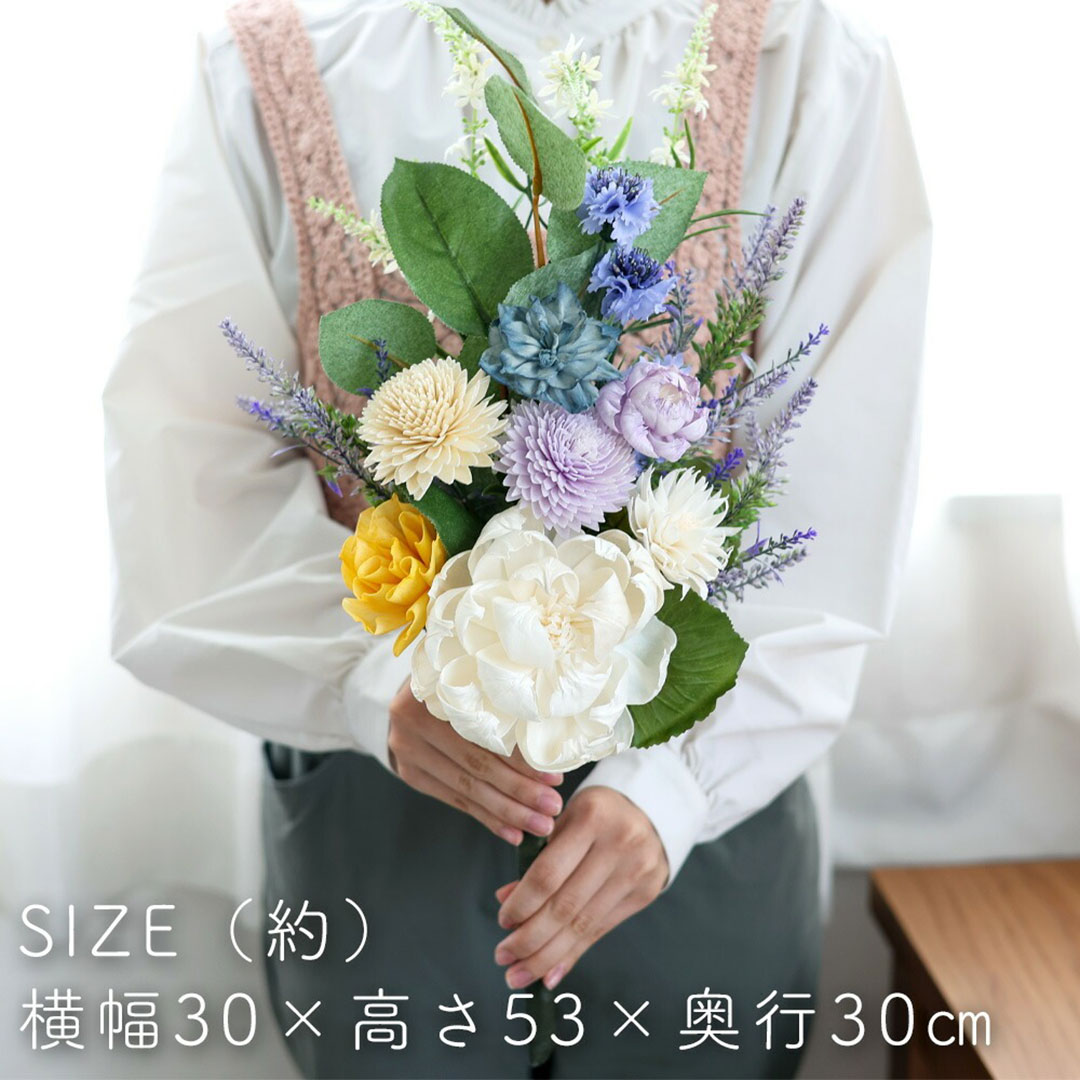 フラワーマーケット花由 お供え 花 メモリアルブーケ LLサイズ お仏壇