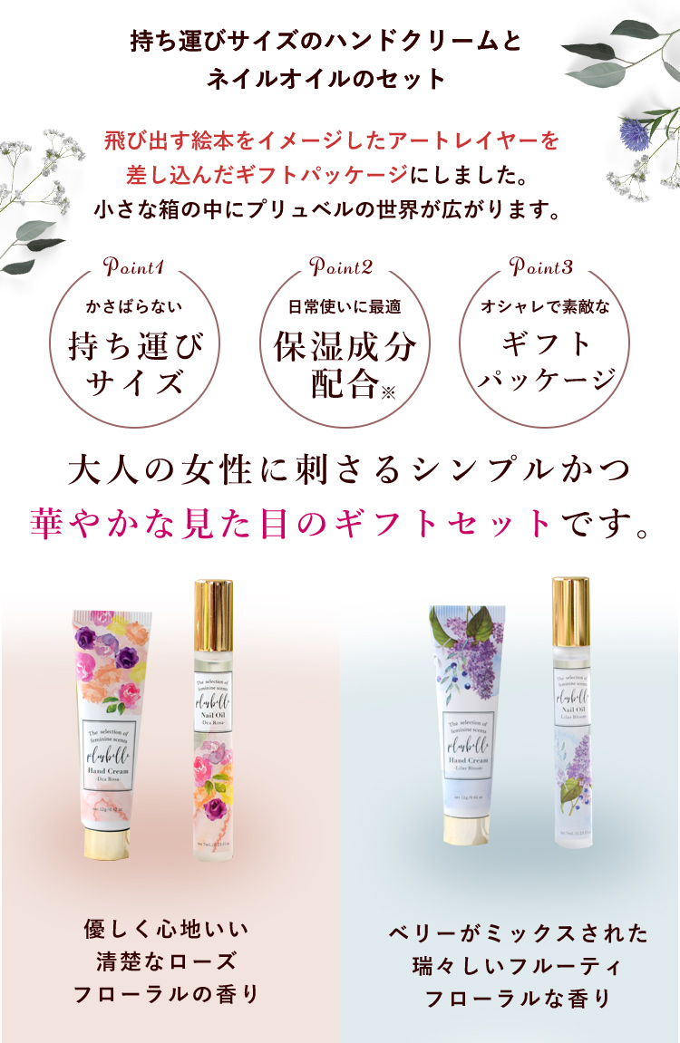 ハンドケアセットのみの購入はできません※【お花にプラスワンギフト
