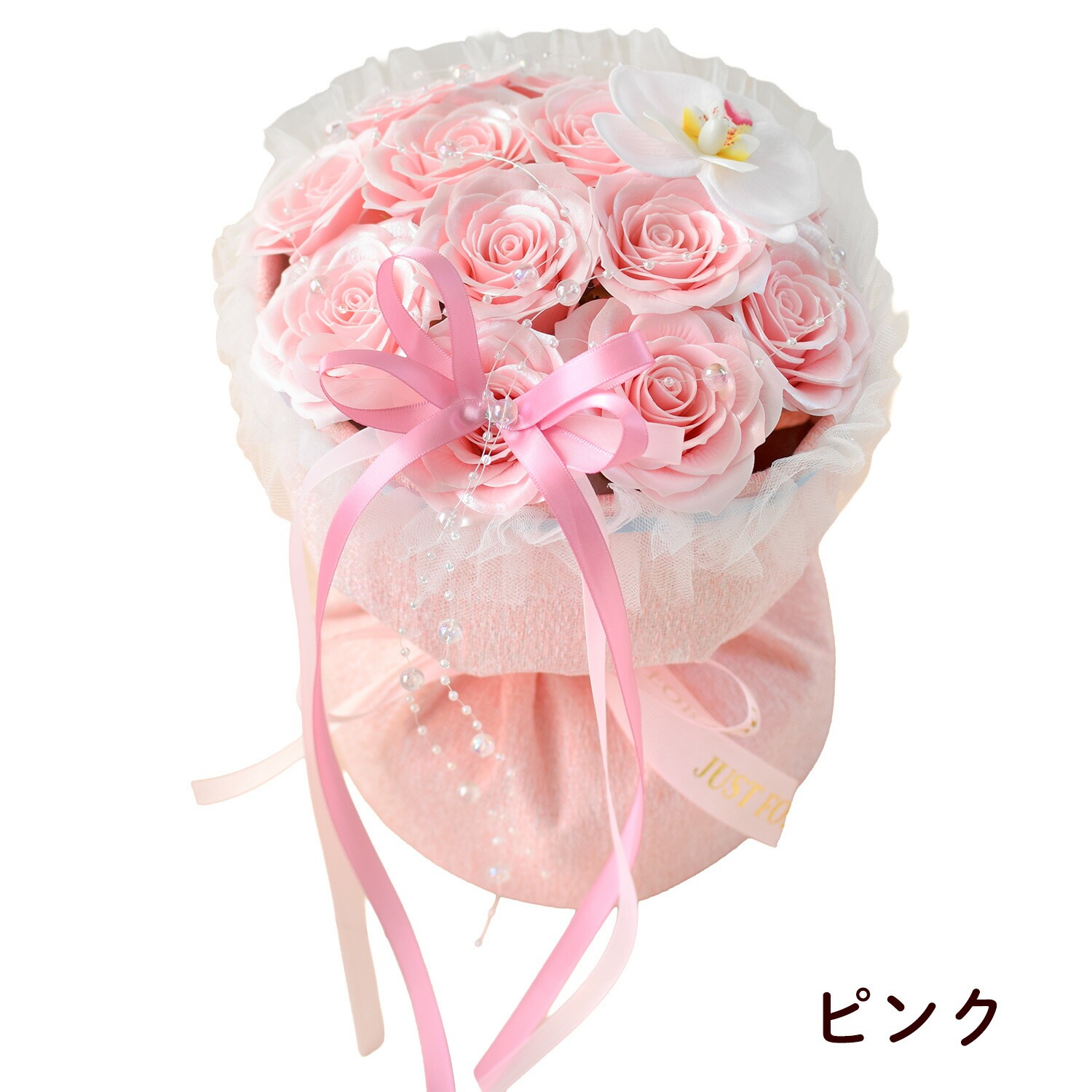 花 ソープフラワー 花束 「パルフェ」ブーケ 4色 母の日 誕生日 花 ソープフラワー 花束 「パルフェ」ブーケ 4色 母の日 誕生日