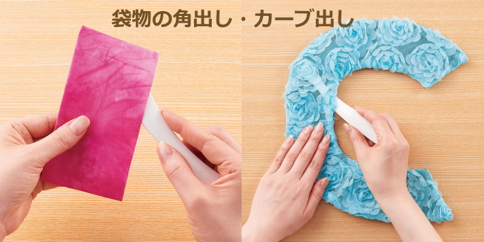 クロバー 角 カーブ出しへら 31-401 しるし付け 角だし ヘラ 関連画像2