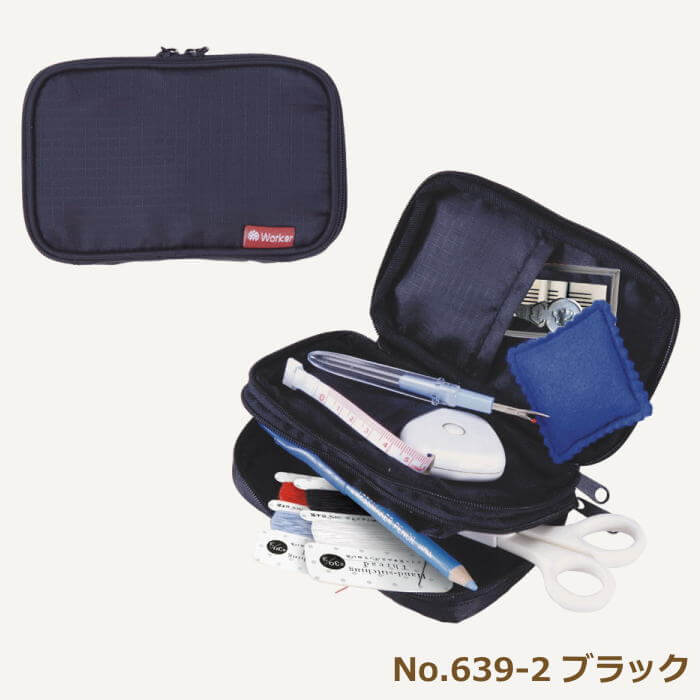 トレミー 裁縫セット ソーイングセット ファスナーポーチ 携帯 ミササ