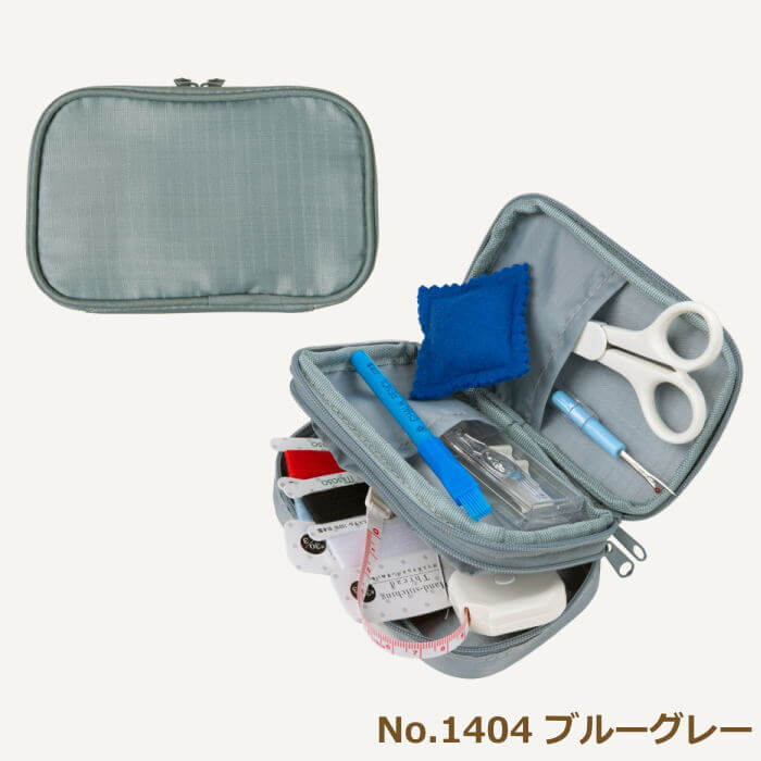 トレミー 裁縫セット ソーイングセット ファスナーポーチ 携帯 ミササ