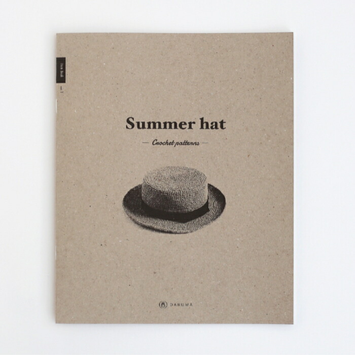 本 Summer hat サマーハット IB01 SASAWASHI FLAT 帽子 ダルマ