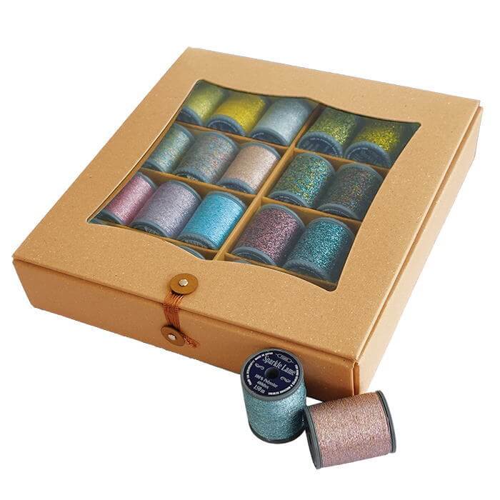 ラメ糸 スパークルラメ24色セット sparklelame フジックス