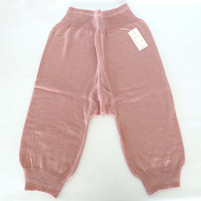 婦人 毛アクリル混 7分パンツ Lサイズ 毛糸 パンツ 毛糸の下着 13-L アクリル50％ ウール50％ 冷え取り 敬老の日 カサハラ 2F