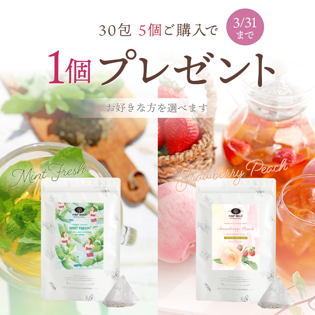 ルイボスティー まとめ買い6個目無料｜選べる30包6袋お得セット ハーブ