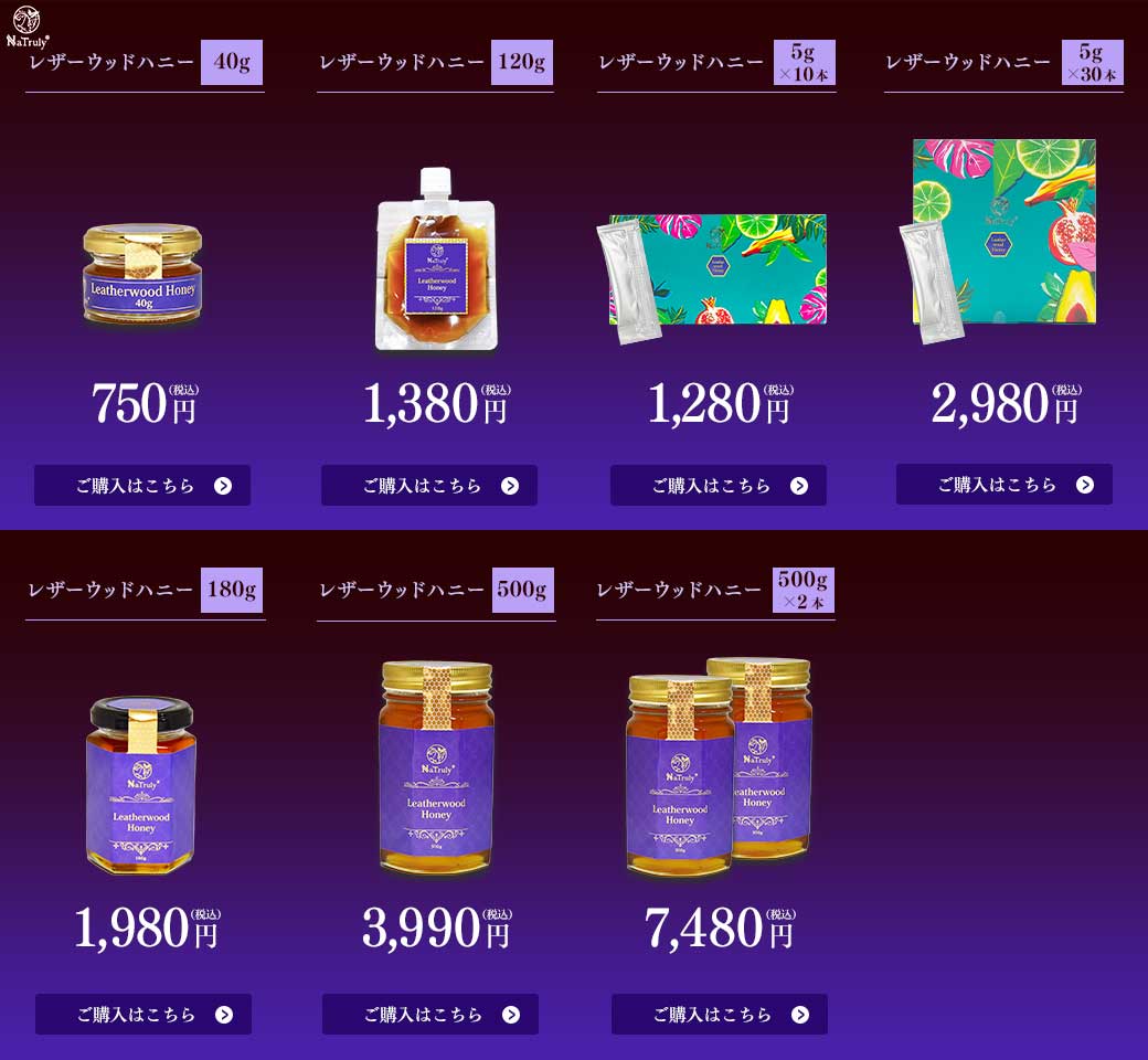 レザーウッドハニー 180g オーストラリア産...の詳細画像2