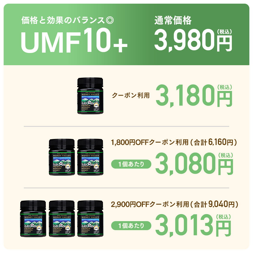 マヌカハニー UMF10+ 残留農薬検査済み 無農薬 非加熱 無添加 はちみつ マヌカ プレミアム MGO261以上 ハニーバレー 250g | ハニーバレー | 01