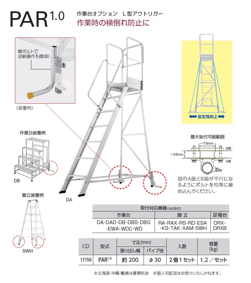 柔らかい 長谷川工業 ハセガワ DBG2専用両側手摺 DBG1.0-T2W110 17137