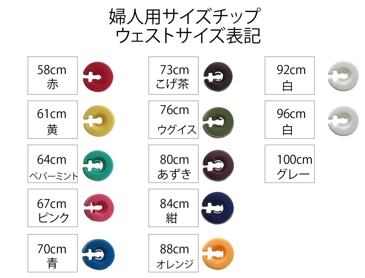 ハンガー用サイズチップM ピンク色 100個 : ハンガーバルクネット