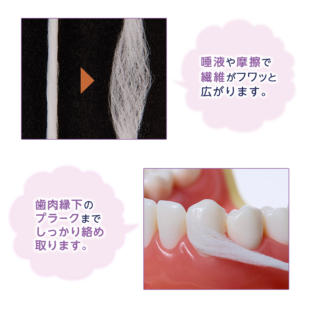 Shu＆Shu ふわもふ フロス 14m 12個 ノンフレーバー ワックスタイプ