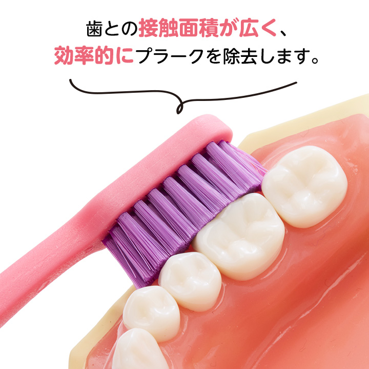 Shu&Shu 歯ブラシ 密毛 5400 ウルトラソフト 1ケース（6本） フラット