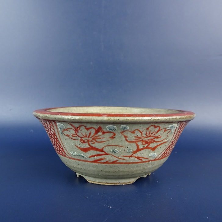 九谷 福美 絵鉢 盆栽鉢 楽天市場】【中古】盆栽鉢 九谷福美 楕円鉢 中古