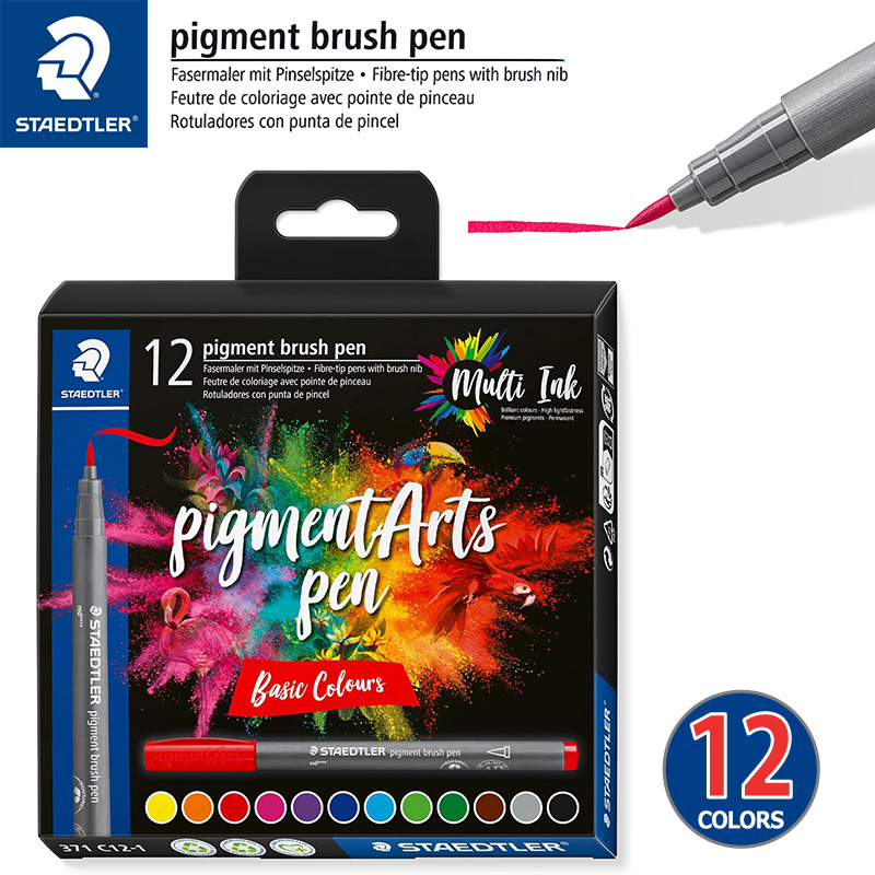 トリプラス STAEDTLER ステッドラー 水性ペン ピグメントブラッシュ