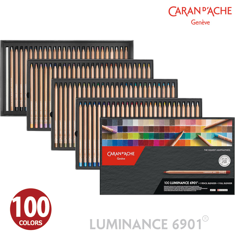新作商品 ルミナンス6901 Caran d'Ache カランダッシュ ルミナンス 油性 筆記具