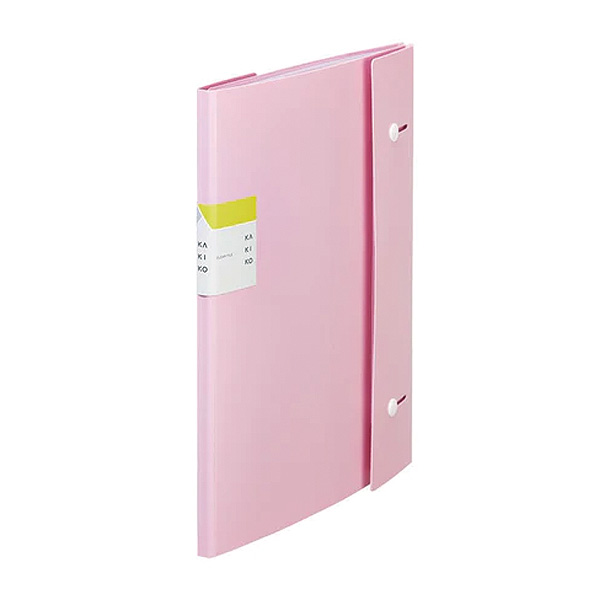 カキコ KING JIM クリアーファイル ジャバラタイプ A4サイズ 24