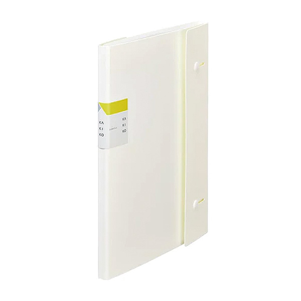 カキコ KING JIM クリアーファイル ジャバラタイプ A4サイズ 24