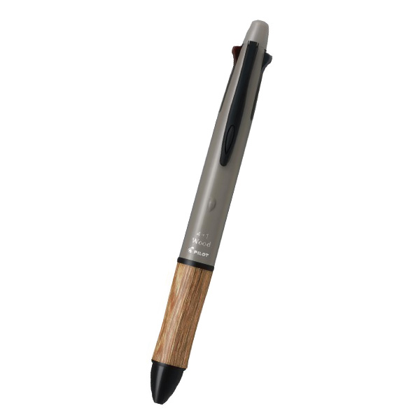 PILOT（パイロット） パイロット4+1 ウッド アースカラー 木軸 細字