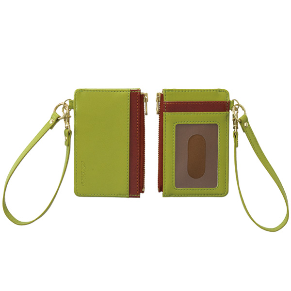 セキセイ Bel Posto ベルポスト ファスナーポケット付きパスケース 6