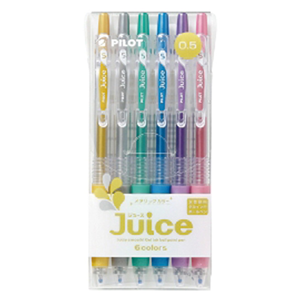 ジュース PILOT パイロット ゲルインキボールペン パステルカラー