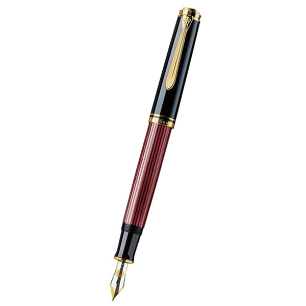 Pelikan ペリカン 万年筆 スーベレーン M600 M605 吸入式 化粧箱入りボトルインク付 保証書付 : m600 :  印鑑と文具と雑貨のはんこキング - 通販 - Yahoo!ショッピング