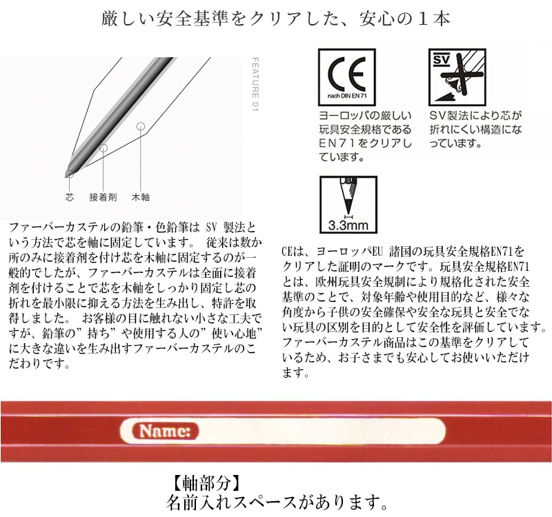 ファーバーカステル FABER-CASTELL 油性色鉛筆 平缶 36色セット TFC-CP